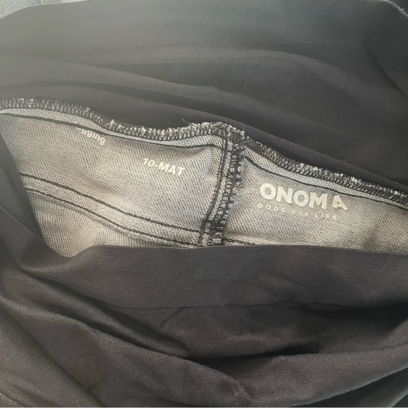 Onoma 10 Maternity Black Jeans PRELOVED - Picture 2 of 8